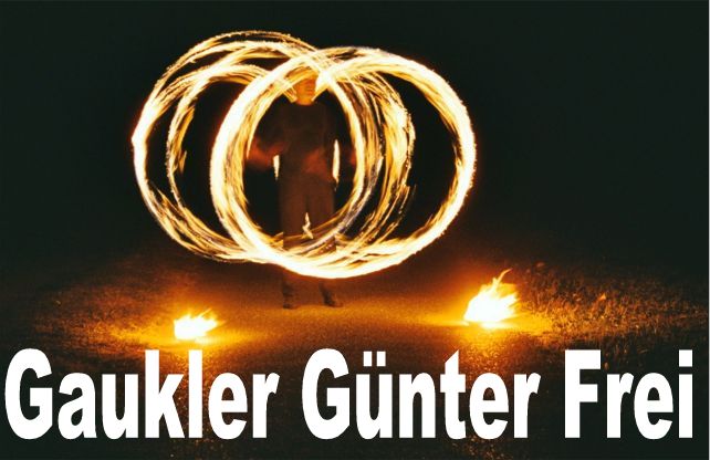 Günter Frei - Feuerjongleur, Gaukler,
                              Jongleur, Fadenspieler